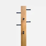 wieszak dębowy na ubrania DENAR kolor naturalny