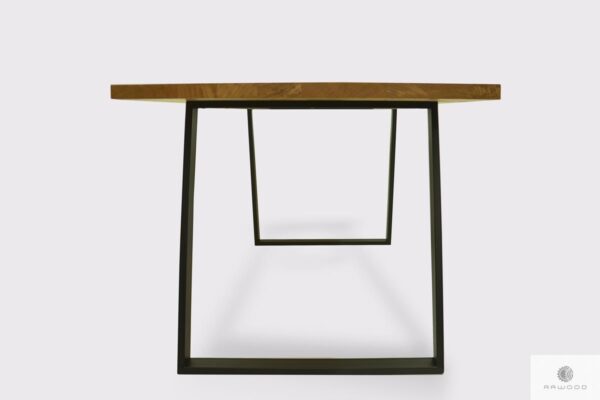 Stół z litego drewna dębowego do jadalni i salonu CALLA Producent Mebli RaWood Premium Furniture