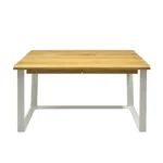 Biurko z szufladami z bali dębowych MERGE