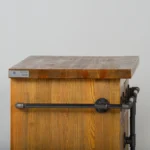 Komoda industrialna z drewna i stali DENAR