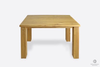 Nowoczesny dębowy stół z drewna litego na zamówienie THOR