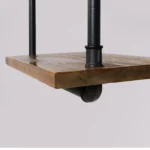 Drewniana półka na książki DENAR