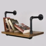 Drewniana półka na książki DENAR