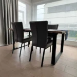 stół BRITA czarna podstawa - realizacja