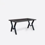 Stół ze szklanym blatem OLBERO