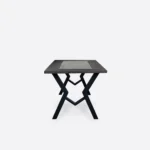 Stół ze szklanym blatem OLBERO