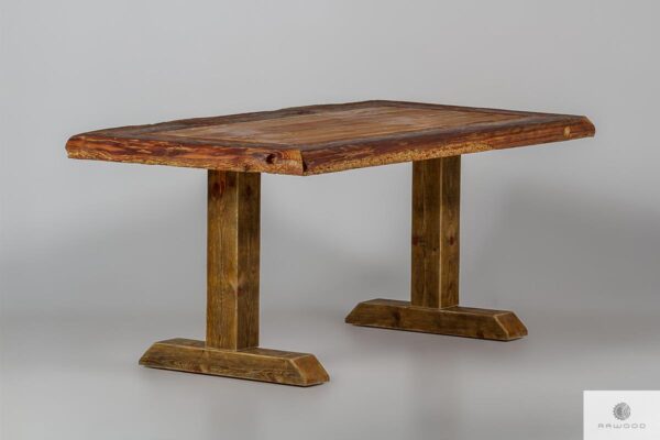 Stół ze starego drewna litego do kuchni jadalni DREDD