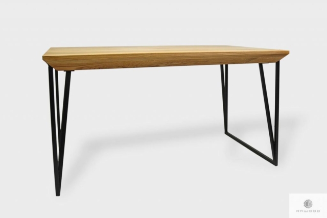 Nowoczesny stół z litego drewna na wymiar ARES