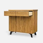 Industrialna komoda dębowa z szufladami VITA olej dąb antyczny (1)