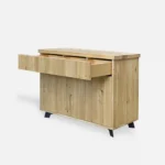 Komoda dębowa bez szklanej wstawki VITA