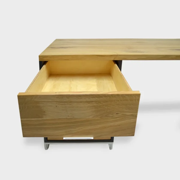 Nowoczesne biurko drewniane DENIS
