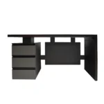 Biurko gabinetowe dębowe OPEN SPACE z szufladami - BOSS