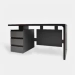 Biurko gabinetowe dębowe OPEN SPACE z szufladami - BOSS