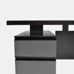 Biurko gabinetowe dębowe OPEN SPACE z szufladami - BOSS