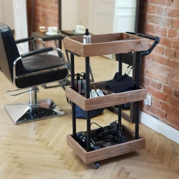 wózek fryzjerski - realizacja
