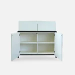 Nowoczesna komoda do salonu sypialni BOSaNowoczesna komoda do salonu sypialni BOSTON biała płyta(5)TON (5)