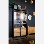 witryna CARLA metalowa podstawa - realizacja