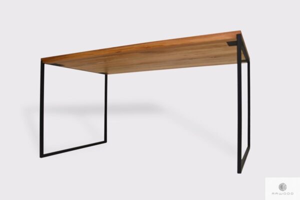 Elegancki stół z dębowego drewna litego do jadalni salonu NESCA II Producent Mebli RaWood Premium Furniture