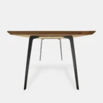 Blat dębowy lakierowany olejowany - szwajcarskie krawędzie