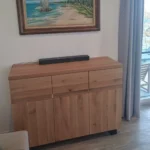 dębowa komoda DELIO lakier naturalny (1)