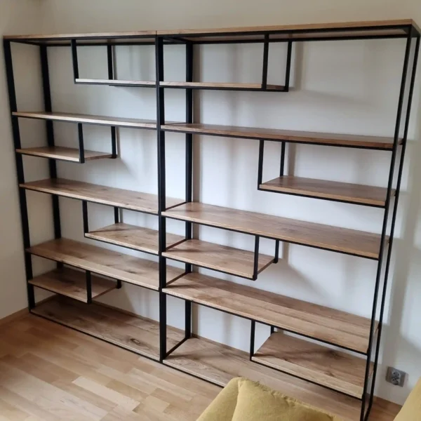 Regał podwójny DERA - realizacja