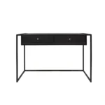 Biurko industrialne loft z drewna i metalu do gabinetu BRAN