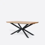 Stół dębowy loft na metalowych nogach DEVON (2)