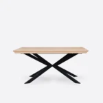 Stół dębowy loft na metalowych nogach DEVON (4)