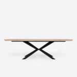 Stół dębowy loft na metalowych nogach DEVON (6)