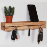 Wieszak na klucze dębowy