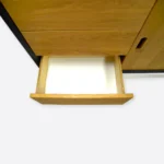 Dębowa szafka RTV z szufladami nowoczesna DENIS II