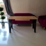 biurko GORAN bez skórzanej wstawki - realizacja