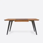 Dębowe biurko VITA III dąb antyczny (3)