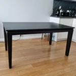 stół DANTE lakier czarny - realizacja