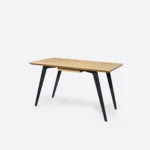 Biurko dębowe z szufladą VITA III - bez skórzanej wstawki