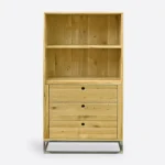 Regał dębowy do salonu MERIS III