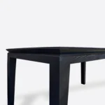 Stół dębowy DANTE - lakier czarny