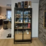 witryna na alkohole nemir z szufladą i oświetleniem (3)