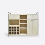 Industrialny barek na alkohole z drewna