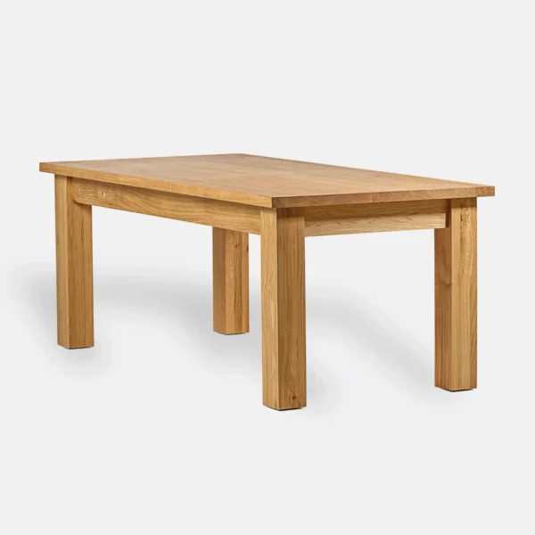 Dębowy stół z drewna litego do jadalni THOR