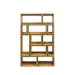 Dębowy regał na książki do gabinetu LIVO