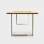 Nowoczesny skandynawski stół dębowy do jadalni BRITA