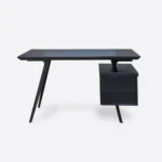 Nowoczesne biurko drewniane na metalowych nogach z szufladami do gabinetu VITA