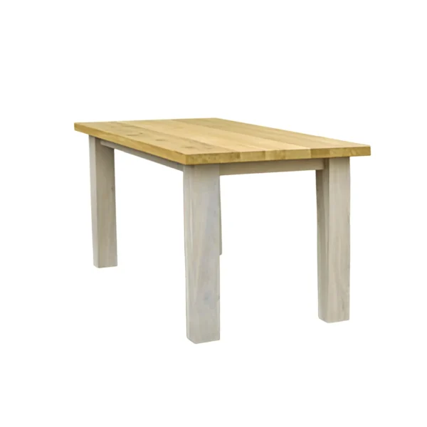 Drewniany stół dębowy do jadalni BIANCO na wymiar
