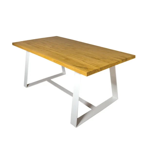 Nowoczesny stół z dębowego drewna do jadalni MERE