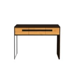 Nowoczesna drewniana konsola z szufladami do salonu LAGOS