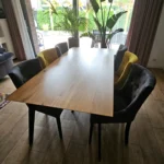 dębowy stół CORTEZ lakier naturalny