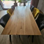 dębowy stół CORTEZ lakier naturalny