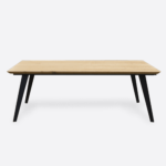 Stół rozkładany z dębowym blatem CORTEZ