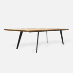 Stół rozkładany z dębowym blatem CORTEZ